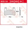 MCB703CRQ brake lining in front Honda CBR600RR 2003-2004