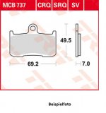 MCB737CRQ vorn Triumph Daytona 675 2006-2008