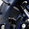 Protector radiador negro y plata agua Yamaha R7 2022-