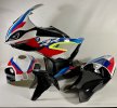 Carenado carreras HP4 de diseño azul BMWS1000RR 2023-new design