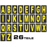 Buchstaben Set für Pitboard Boxentafel groß