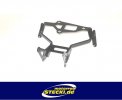 aluminium bodywork-mounting black Triumph Daytona 675 2006-2012