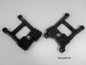 PP base plates left or right for footrest systems