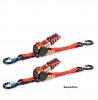 Tension belts automatic with ratchet, 2 pieces