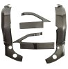 frame + swingarm protection carbon GSX-R 600-750 2004-2005