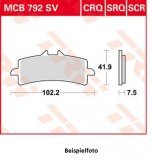 MCB792CRQ vorn Ducati 1098 2007-2009