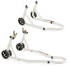 Montaje de stand, conjunto universal delantera + trasera, blanco