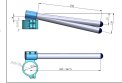 Manillar de carreras tuning PP higher+ajustable, 41 mm R3 15-18