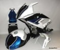 Carenado carreras HP4 de diseño azul BMW S1000RR 15-16