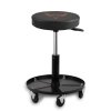 Mounting stool Height adjustable round