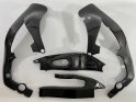 frame + swingarm protection carbon Honda CBR 1000RR 2004-2007