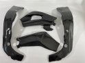 frame + swingarm protection carbon Yamaha R6 2017-