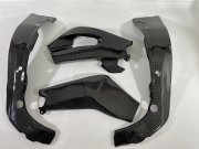 Carbon-Rahmen+ Schwingenschoner Yamaha R6 2017-