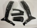 frame+swingarm protection carbon Kawasaki ZX 6 07-08