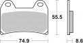 Brake pad SBS 706DC MV Agusta F3 675