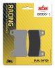 Brake pad SBS 809DS-1 toxic bite CBR600RR/ 2006-
