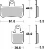 Brake pad SBS 839RST Yamaha R1/2007-2014