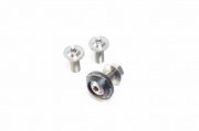 Titanium screw set for CNC exhaust mounts