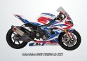 Carenado carreras blue-white BMW S1000RR 2023-Foled