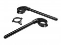 Handlebar set clamps 53mm, bracket steering dumper V4/V4S