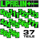 Zahlen Set für Pitboard Boxentafel groß