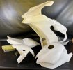 racing fairing GFK Front fender+ tank cover Kawasaki ZX10R 2021-